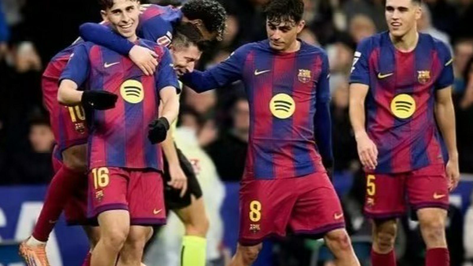 万博体育独家解读: 8连胜！巴萨2-0西班牙人 稳坐西甲头名