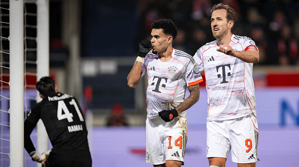 万博体育行业洞察：德甲-凯恩迪亚斯奥利塞破门 拜仁客场4-0大胜海登海姆